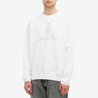 Sporty & Rich Men's Vendome Sweatshirt in White/Sage