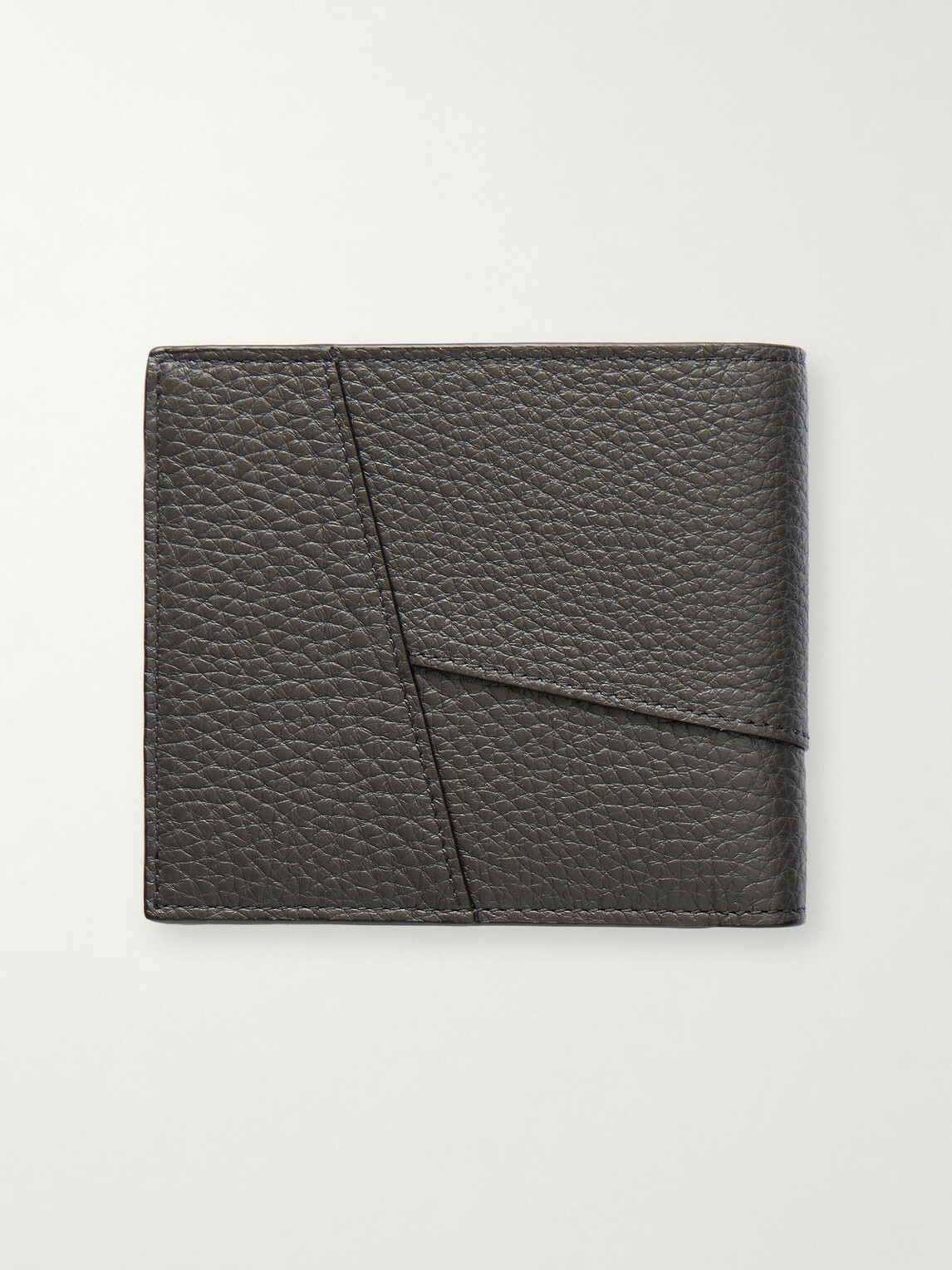 LOEWE - Puzzle Edge Panelled Full-Grain Leather Bifold Wallet