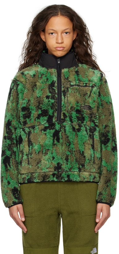 Photo: The North Face Green Extreme Pile Sweater