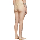 Le Petit Trou Beige Polka Dot Intimite Briefs