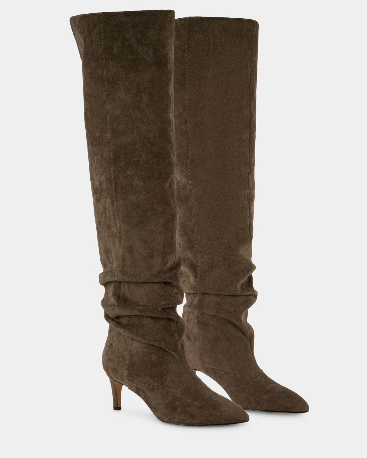Steve Madden Stassii Boots in Taupe