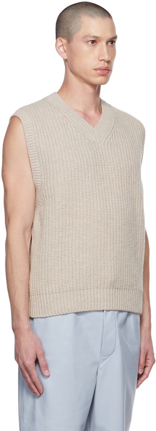 Nanushka Beige Malthe Vest