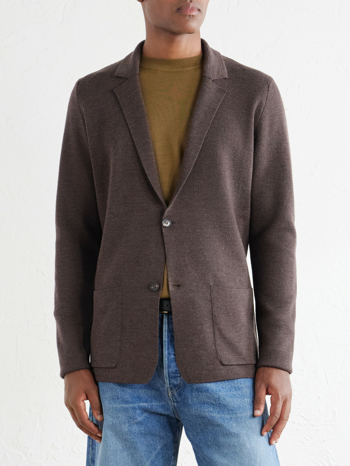 Slowear - Merino Wool Blazer - Brown