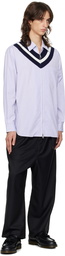 Comme des Garçons Homme Black Belted Trousers