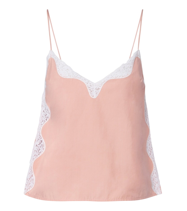 Photo: Posse Tabitha lace-trimmed top