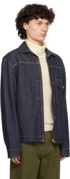 Moncler Genius Mercedes-Benz by NIGO Navy Nepit Denim Jacket