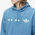 Adidas Men's Reclaim Logo Hoody in Altered Blue