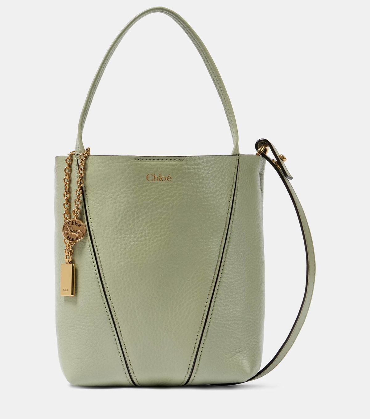 Chloé Chloé Spin Small leather tote bag Chloe