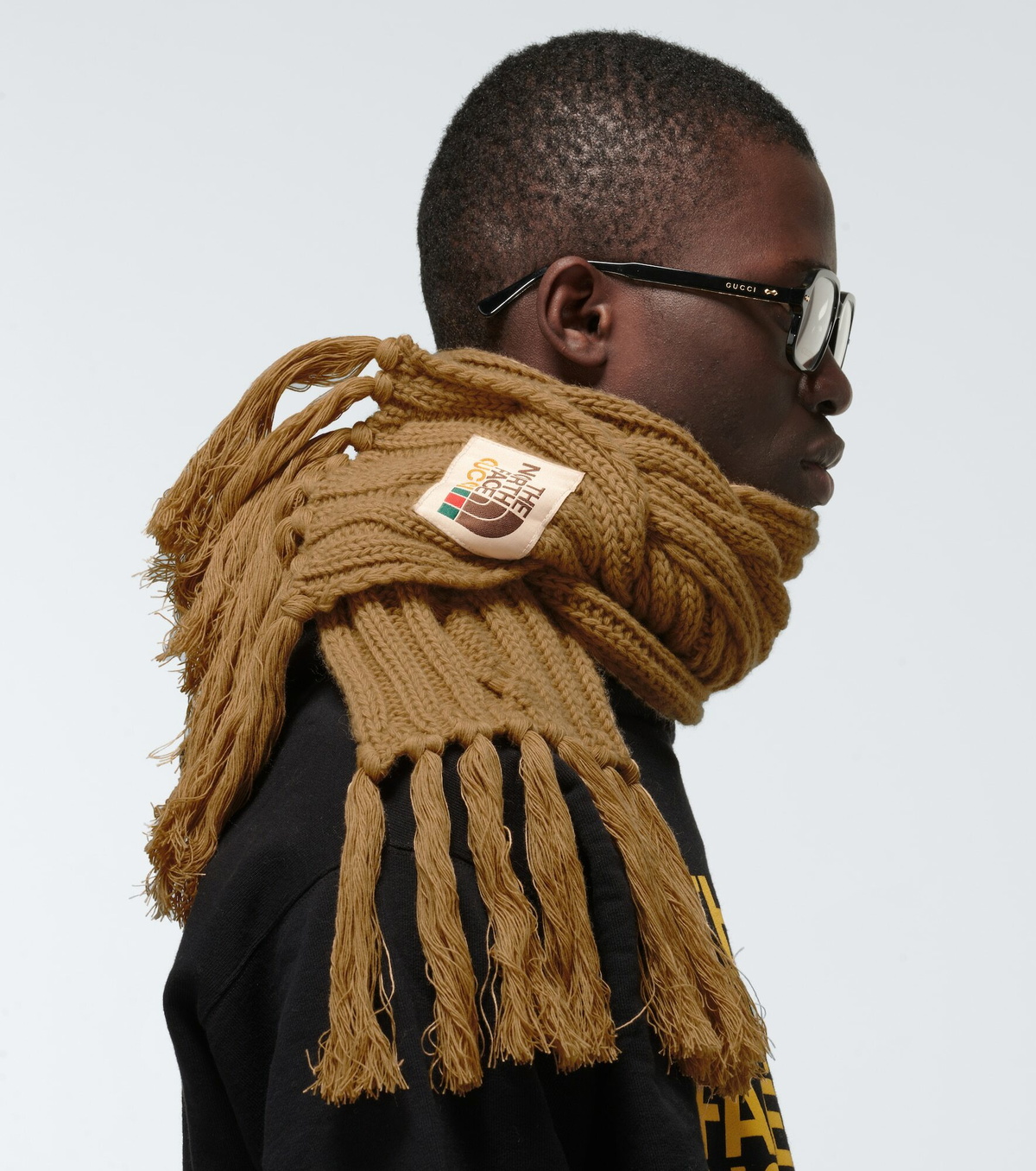 ☆22AW☆【THE NORTH FACE】☆WOOL SHAWL☆ Gucci - The North Face x Gucci wool scarf Gucci