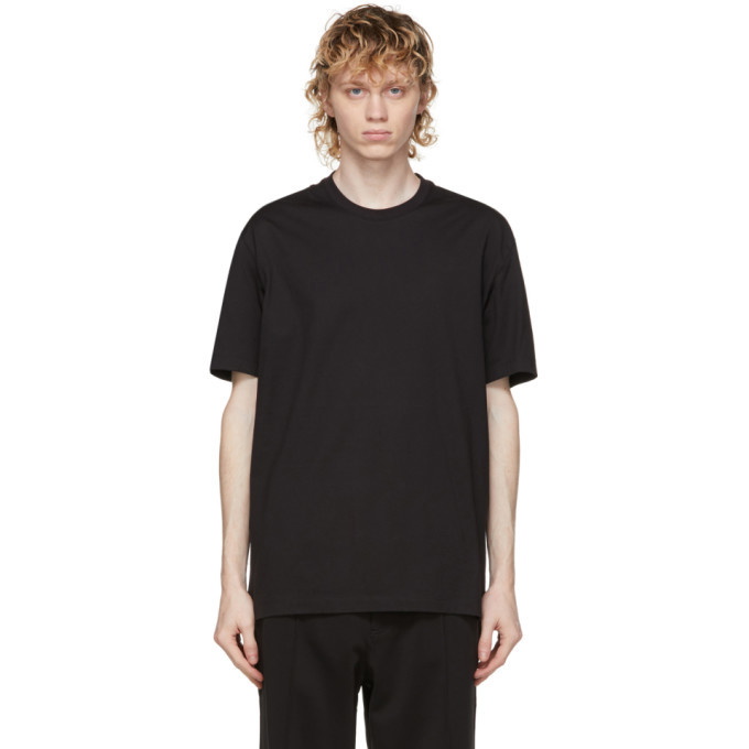 Photo: Y-3 Black Classic Back Logo T-Shirt