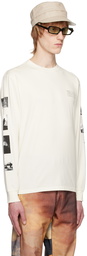 UNDERCOVER Off-White Printed Long Sleeve T-Shirt