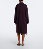 Jardin des Orangers Wool and cashmere coat