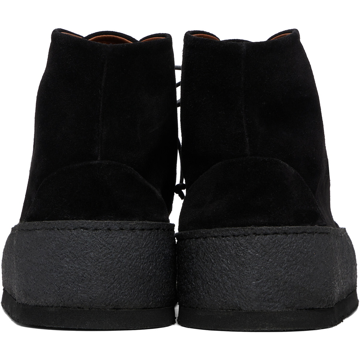 Marsèll Black Parapana Leather Ankle Boots