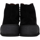 Marsèll Black Parapana Leather Ankle Boots