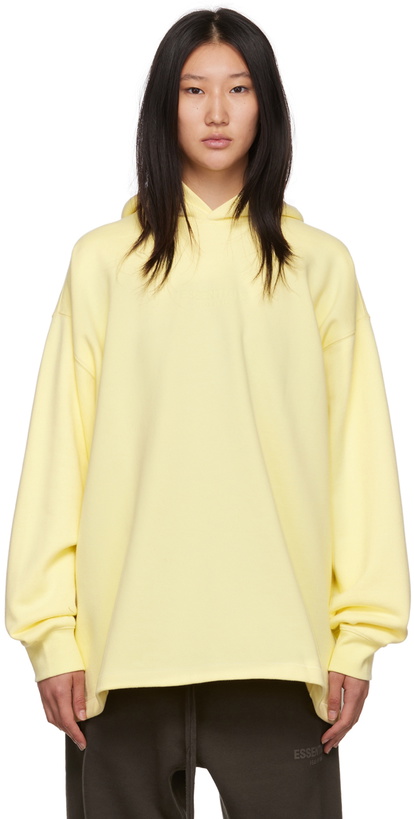 Photo: Essentials Yellow Relaxed Hoodie