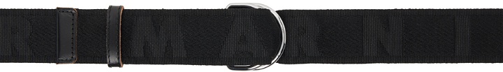 Photo: Marni Black Logo Belt