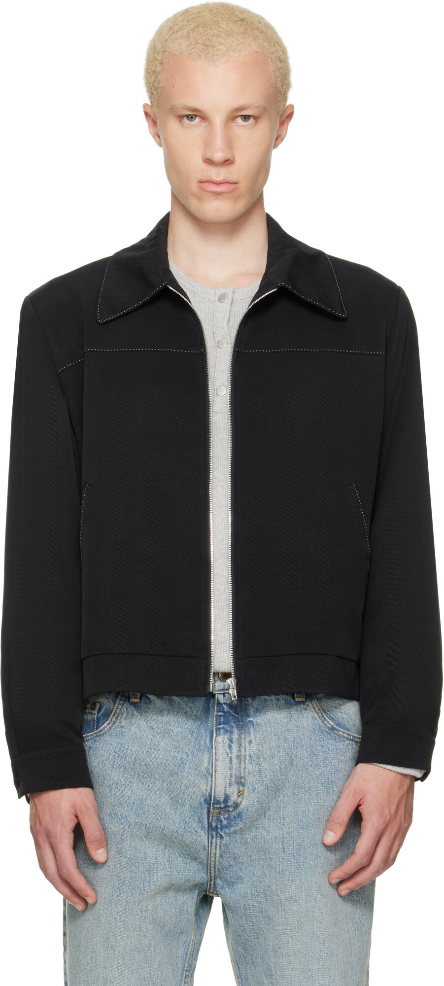 Second/Layer Black Herman Jacket