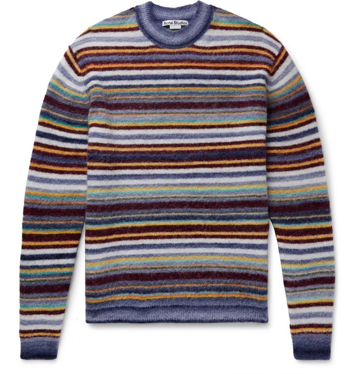 Photo: Acne Studios - Nosti Striped Knitted Sweater - Multi
