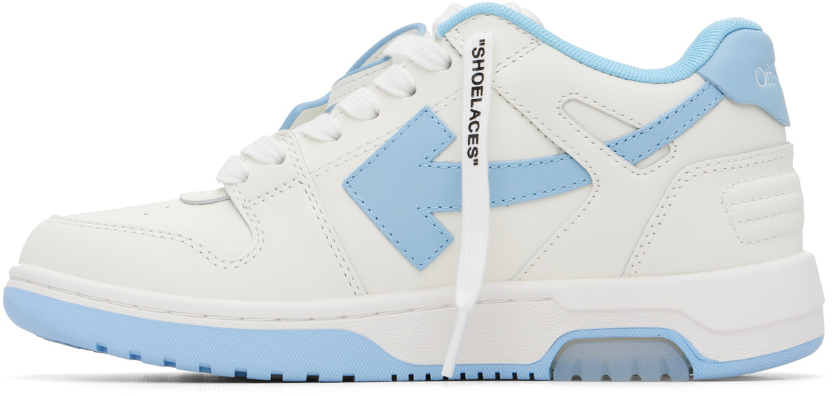Off-White White 'Out Of Office' Calf Leather Sneakers