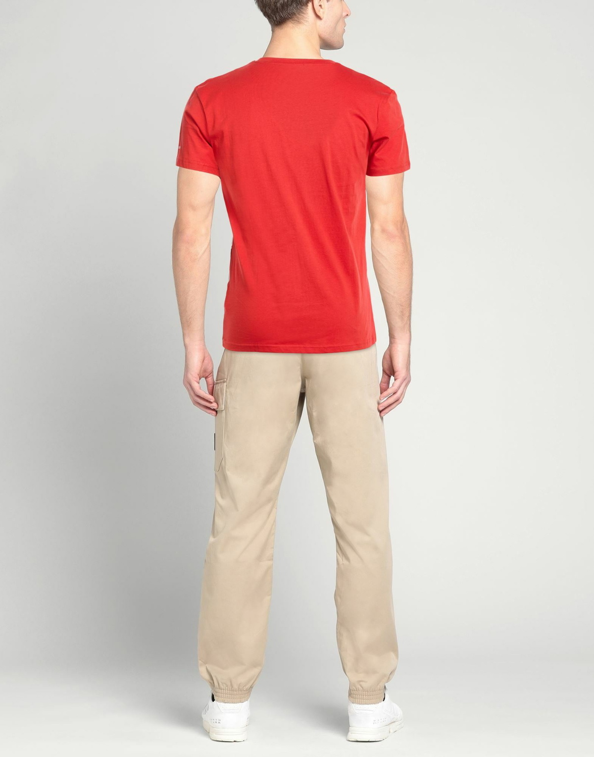 Trussardi Mens T-shirt in Red
