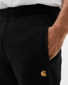 Carhartt Wip Chase Sweat Short Black - Mens - Sport & Team Shorts