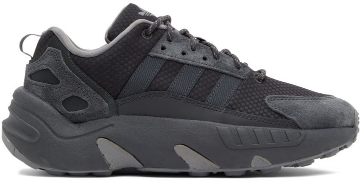 Photo: adidas Originals Gray ZX 22 Boost Sneakers