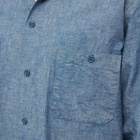 Beams Plus Men's Indigo Work Shirt in Blue