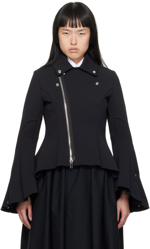 Photo: Noir Kei Ninomiya Black Peplum Jacket