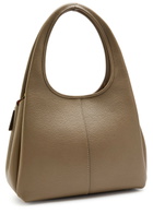 Coach Lana Pebbled Leather Shoulder bag - Taupe - One Size