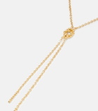 Toteme 24kt gold-plated chain necklace