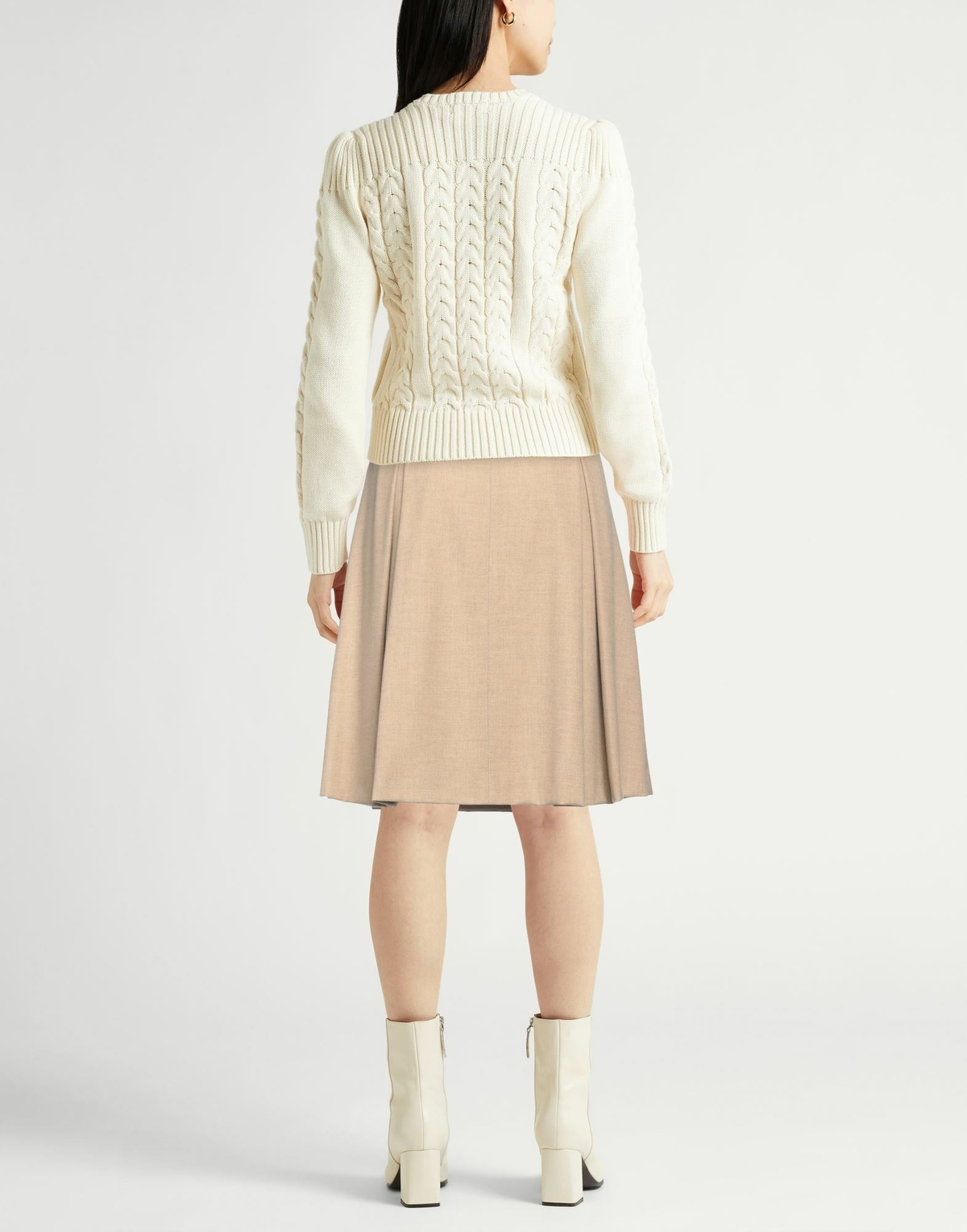 Peserico Womens Mini skirt Sand