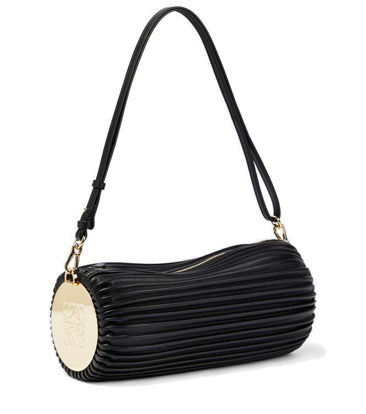 Photo: Loewe - Bracelet pleated leather shoulder bag