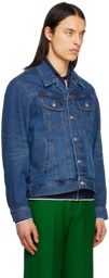 EGONlab Blue Eat Me Denim Jacket