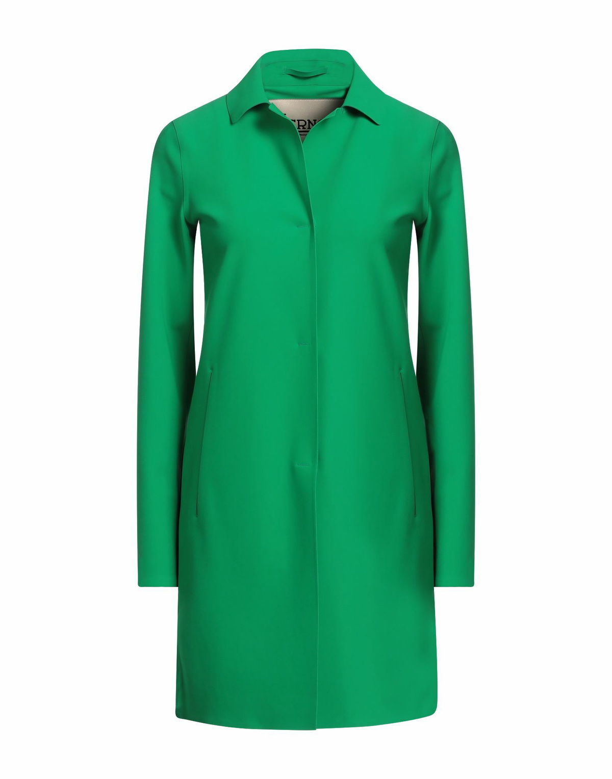 Herno Womens Overcoat & Trench Coat in Green