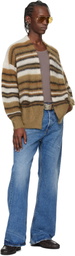 Isabel Marant Brown & Off-White Danah Cardigan