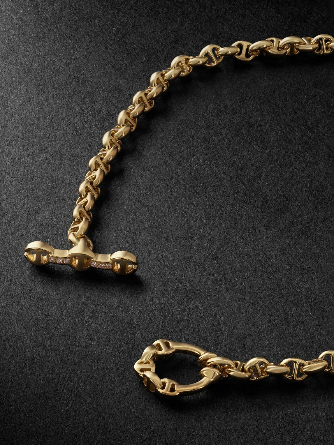 HOORSENBUHS - 18-Karat Gold, Emerald and Diamond Bracelet - Gold