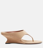 Paris Texas Nina suede thong sandals