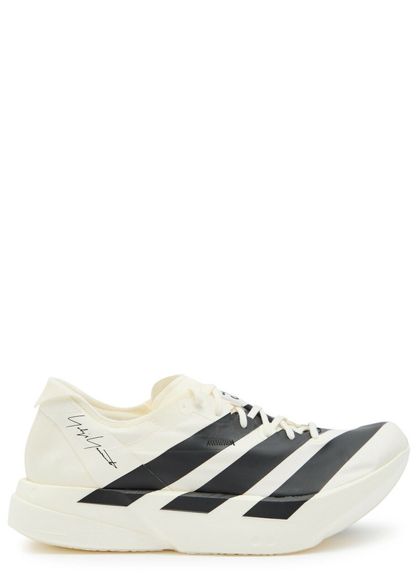Photo: Y-3 X Adidas Adios Pro 4 Mesh Sneakers White