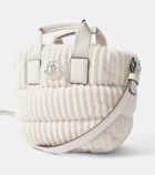 Moncler Caradoc logo corduroy crossbody bag