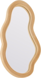 ferm LIVING Beige Pond Rattan Medium Mirror