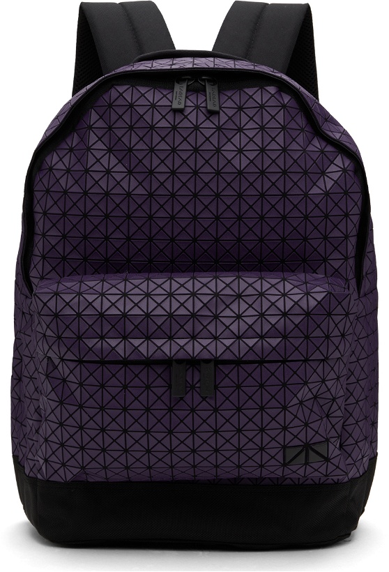 Photo: BAO BAO ISSEY MIYAKE Purple Daypack Backpack