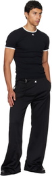Courrèges Black Signature Contrast T-shirt
