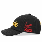 Butter Goods Men's x Madlib Alias 6 Panel Cap in Black 
