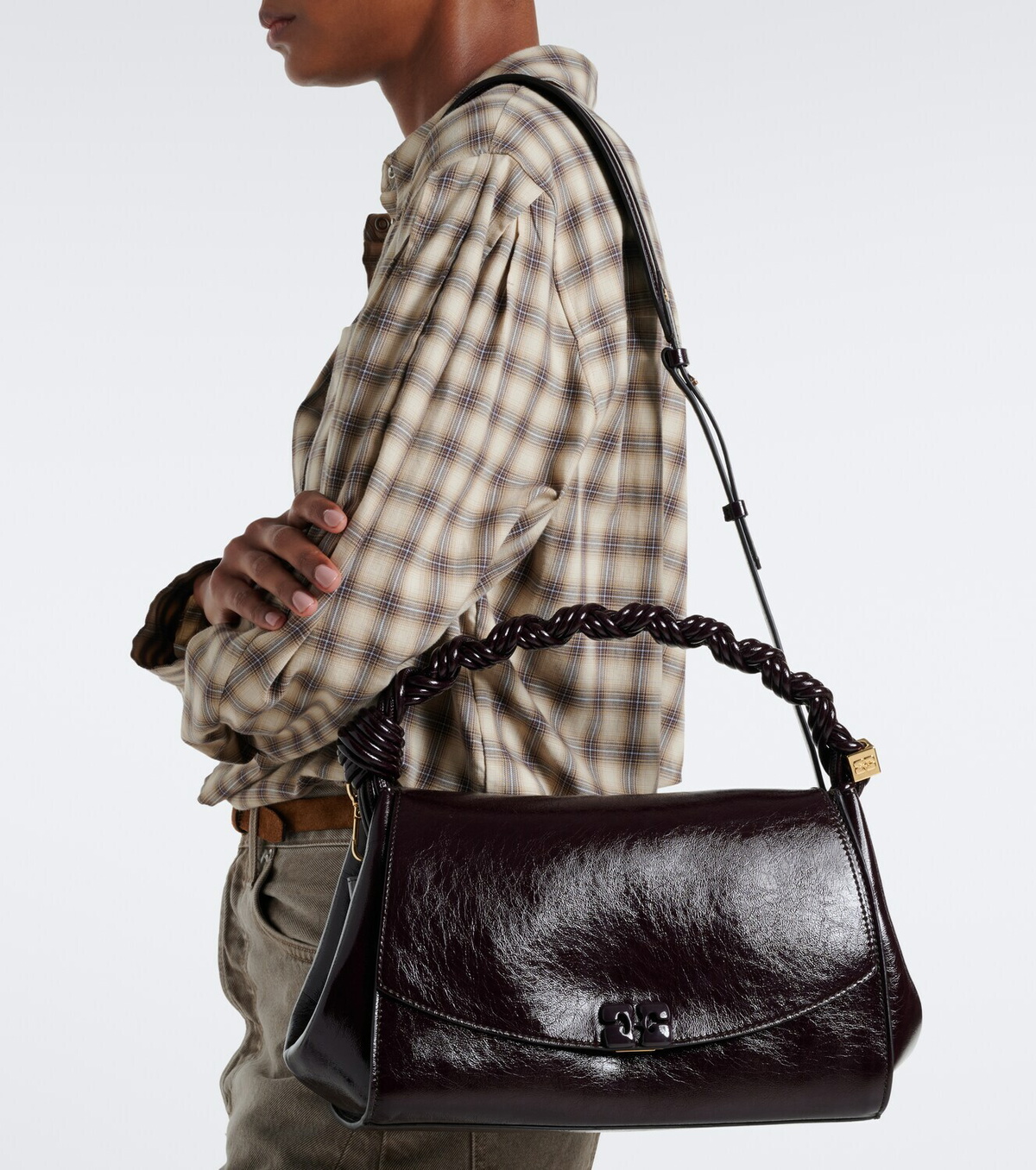 Ganni Very Bou top-handle bag