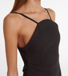 LOW CLASSIC - Cotton-blend midi dress