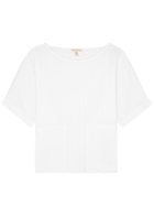 Eileen Fisher Linen top White