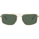 Ray-Ban Gold Explorer III Sunglasses