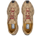 Gucci Men's GG Supreme Run Sneakers in Beige