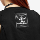 Y-Project Women's Twisted Shoulder Tank Top in Black