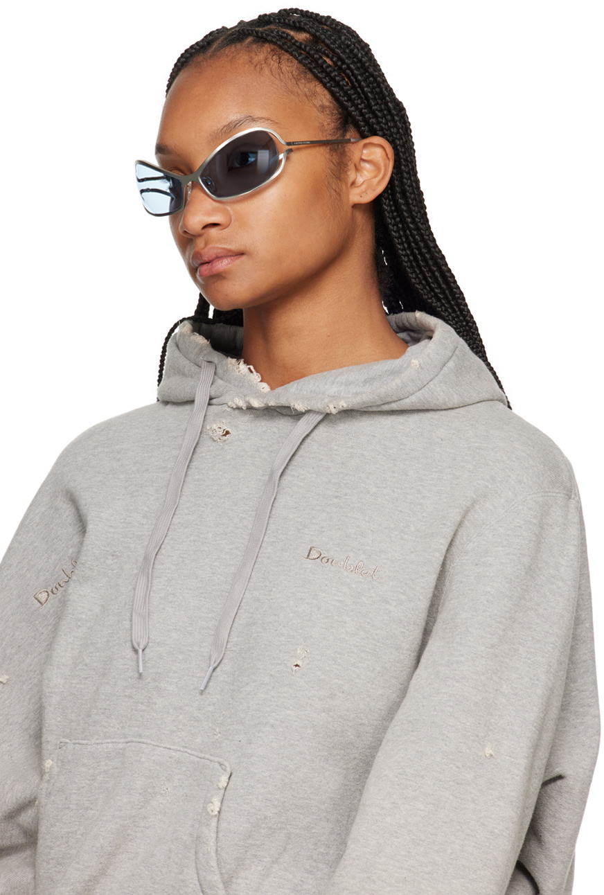 A BETTER FEELING Silver Numa Sunglasses